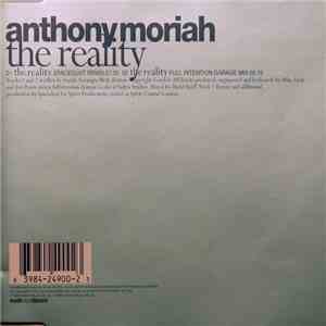Anthony Moriah - The Reality download flac