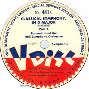 Toscanini And The NBC Symphony Orchestra - Classical Symphony In D Major download flac