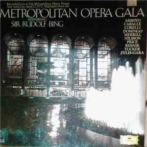 Various - Highlights From Metropolitan Opera Gala Honouring Sir Rudolph Bing download flac
