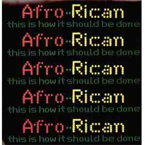 Afro-Rican - This Is How It Should Be Done download flac