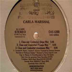 Carla Marshal - Class And Credential / Punny Punny / Proud FLAC album