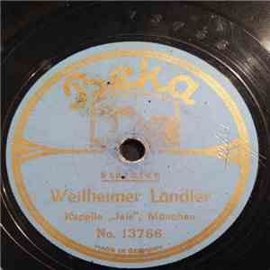 Kapelle "Jais" - Weilheimer Ländler / Tiroler Mad'l-Ländler download flac