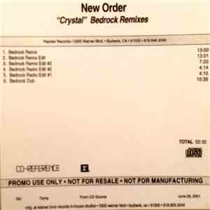 New Order - Crystal - Bedrock Remixes download flac