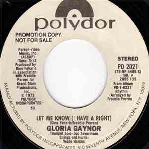 Gloria Gaynor - Let Me Know (I Have A Right) download flac