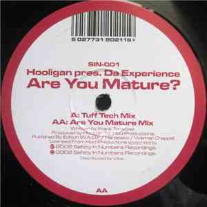 Hooligan Pres. Da Experience - Are You Mature? download flac