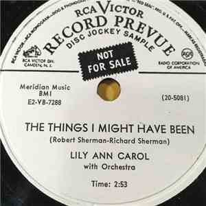Lily Ann Carol - The Things I Might Have Been / A Tear Can Fall download flac