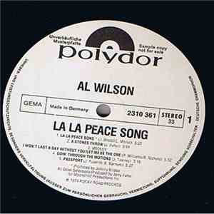 Al Wilson - La La Peace Song download flac