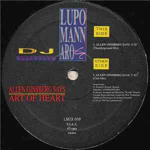 Art Of Heart - Allen Ginsberg Says download flac