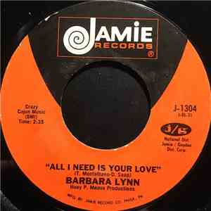 Barbara Lynn - All I Need Is Your Love / You're Gonna Be Sorry download flac