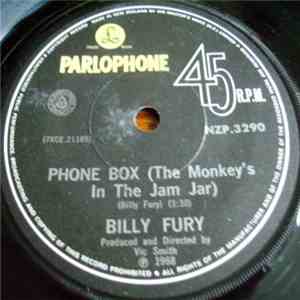 Billy Fury - Phone Box (The Monkey's In The Jam Jar) / Any Morning Now download flac