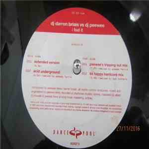 DJ Darren Briais vs. DJ Peewee - I Feel It download flac