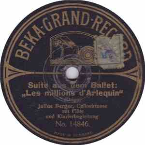 Julius Berger  - Suite Aus Dem Ballet " Les Millions D'Arlequin " / Extase download flac