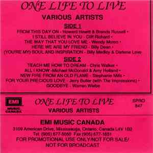 Various - One Life To Live download flac