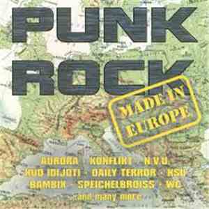 Various - Punk Rock Made In Europe download flac