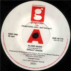 Ernest Baker - Alone Again / Do It With Feeling download flac