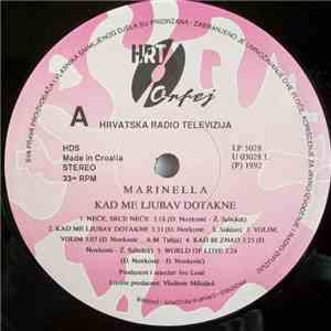 Marinella - Kad Me Ljubav Dotakne FLAC album