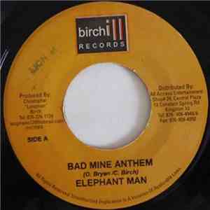 Elephant Man - Bad Mine Anthem download flac
