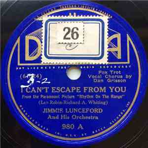 Jimmie Lunceford And His Orchestra - I Can't Escape From You / Harlem Shout download flac
