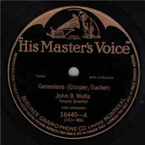 John B. Wells, Haydn Quartet / Harry Macdonough - Genevieve / Where The River Shannon Flows download flac