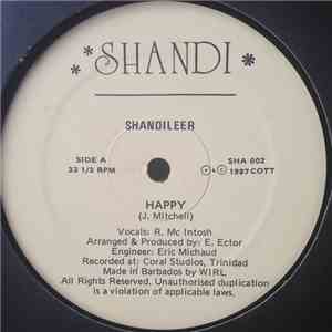 Shandileer - Happy / Ah Bad (Mr. Soca) download flac