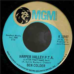 Ben Colder - Harper Valley P.T.A. (Later That Same Day) download flac