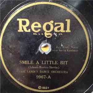 Sam Lanin's Dance Orchestra / Perry's Hot Dogs - Smile A Little Bit / Nobody's Business download flac