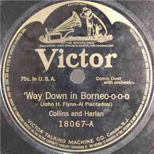 Collins And Harlan / Peerless Quartette - 'Way Down In Borneo-o-o-o / On The Old Dominion Line download flac