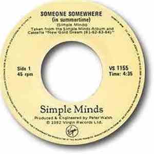 Simple Minds - Someone Somewhere (In Summertime) download flac