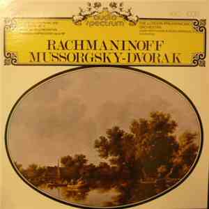 The London Philharmonic Orchestra, Sergei Vasilyevich Rachmaninoff, Modest Mussorgsky, Antonín Dvořák, John Pritchard, Hugo Rignold - Rachmaninoff-Mussorgsky-Dvorak download flac