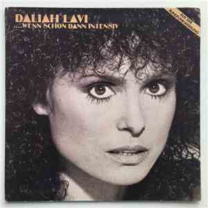 Daliah Lavi - ... Wenn Schon, Dann Intensiv download flac