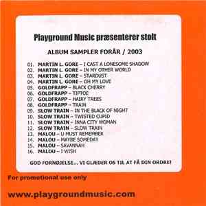Various - Playground Music Præsenterer Stolt Album Sampler Forår / 2003 download flac