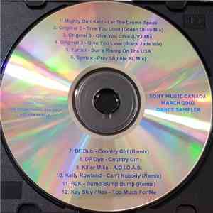 Various - Sony Music Canada March 2003 Dance Sampler download flac