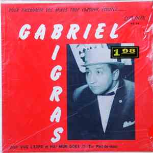 Gabriel Bigras - Pour Raccourcir Vos Mines Trop Longues, Écoutez... download flac