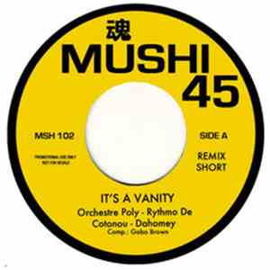 Orchestre Poly-Rythmo De Cotonou-Dahomey - It's A Vanity download flac