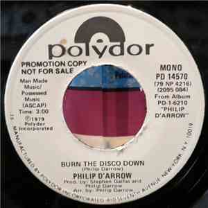 Philip D'arrow - Burn The Disco Down download flac
