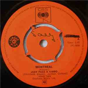 Judy Page & Kimbo  - Montreal FLAC album