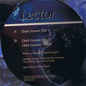 Lector  - Dark Lesson EP download flac
