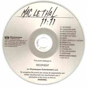 Mac Lethal - 11:11 FLAC album