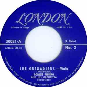 Ronnie Munro And His Orchestra - The Grenadiers / Dolores download flac