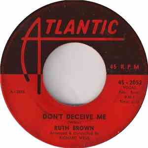Ruth Brown - Don't Deceive Me / I Burned Your Letter download flac