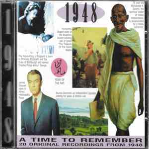 Various - A Time To Remember 1948 download flac