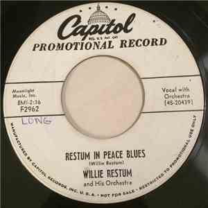 Willie Restum And His Orchestra - Restum In Peace Blues download flac