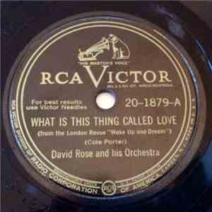 David Rose And His Orchestra - What Is This Thing Called Love / I've Got You Under My Skin download flac