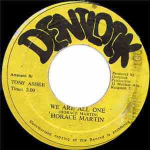 Horace Martin - We Are All One FLAC album