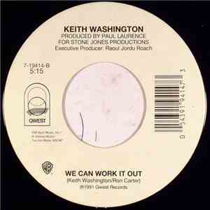 Keith Washington - Kissing You / We Can Work It Out download flac