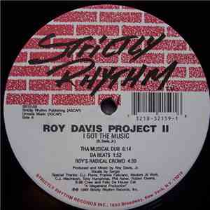 Roy Davis Project II - I Got The Music download flac