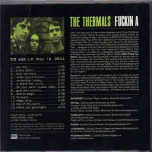 The Thermals - Fuckin A download flac
