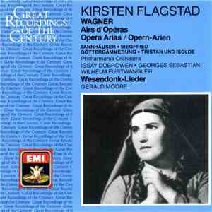 Wagner - Kirsten Flagstad - Opera Arias = Airs D'Opéras = Opern-Arien / Wesendonck-Lieder download flac