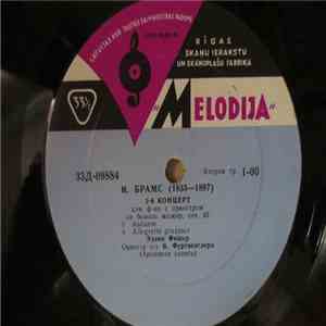 И. Брамс - Эдвин Фишер, Орк. Под Упр. В. Фуртвенглера - 2-й Концерт Для Ф-но С Оркестром Си Бемоль Мажор, Соч. 83 download flac