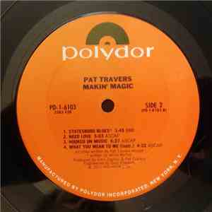 Pat Travers - Makin' Magic download flac